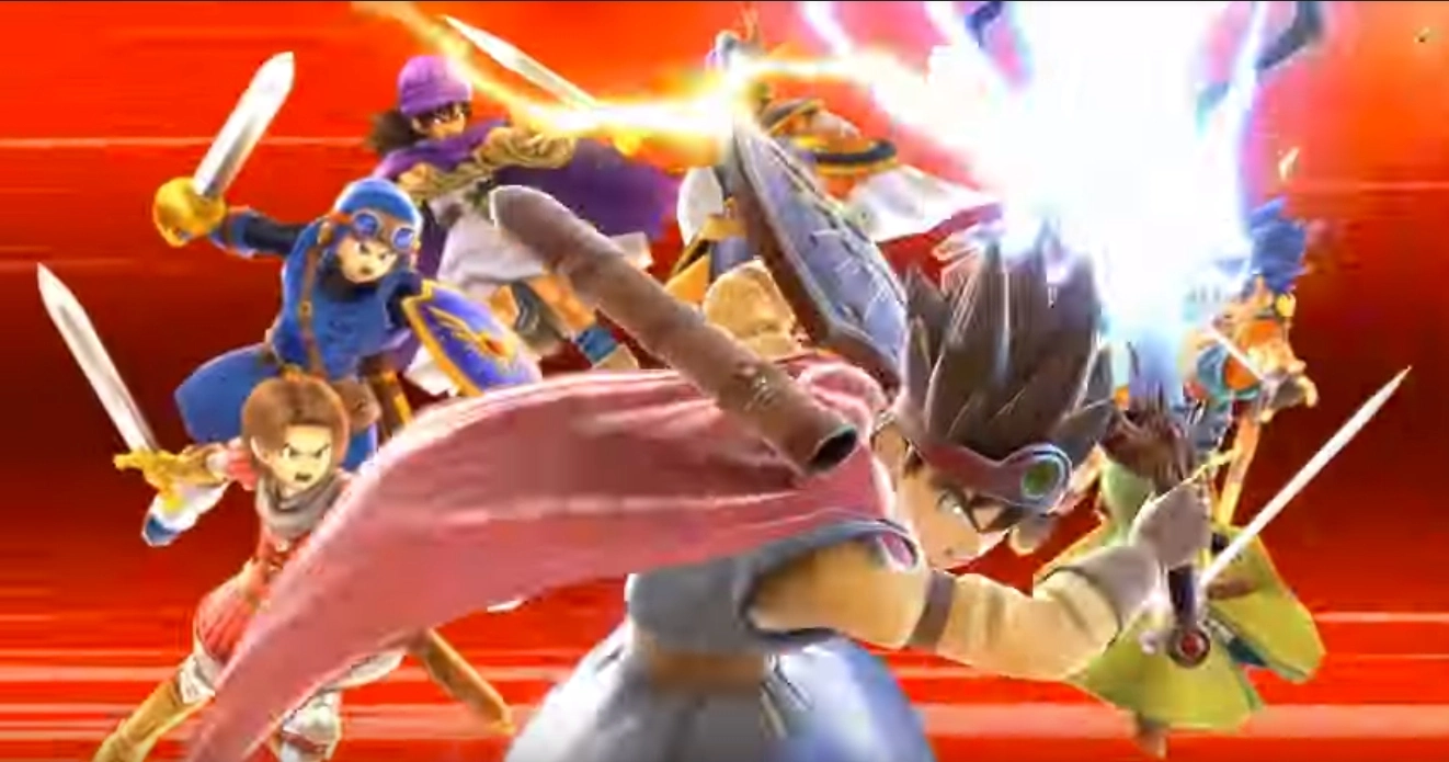 Image 2 related to the article Dragon Quest characters arrive in Super Smash Bros. Ultimate