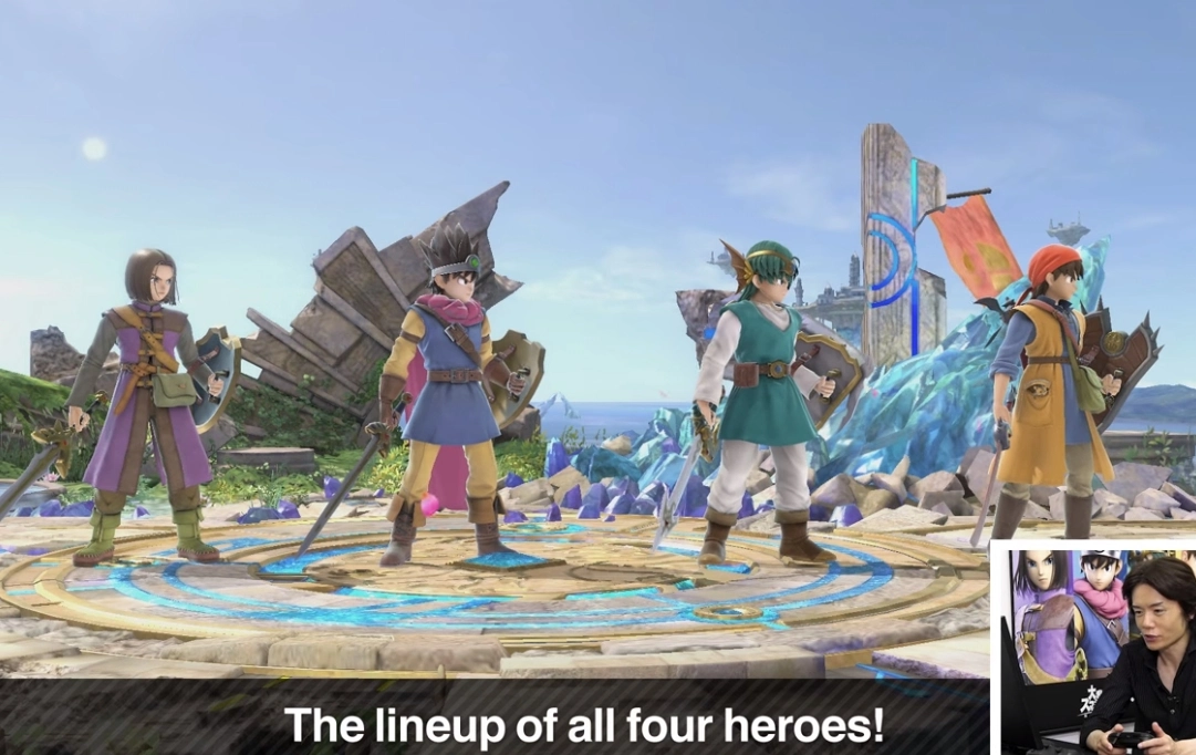 Image 1 related to the article Dragon Quest characters arrive in Super Smash Bros. Ultimate
