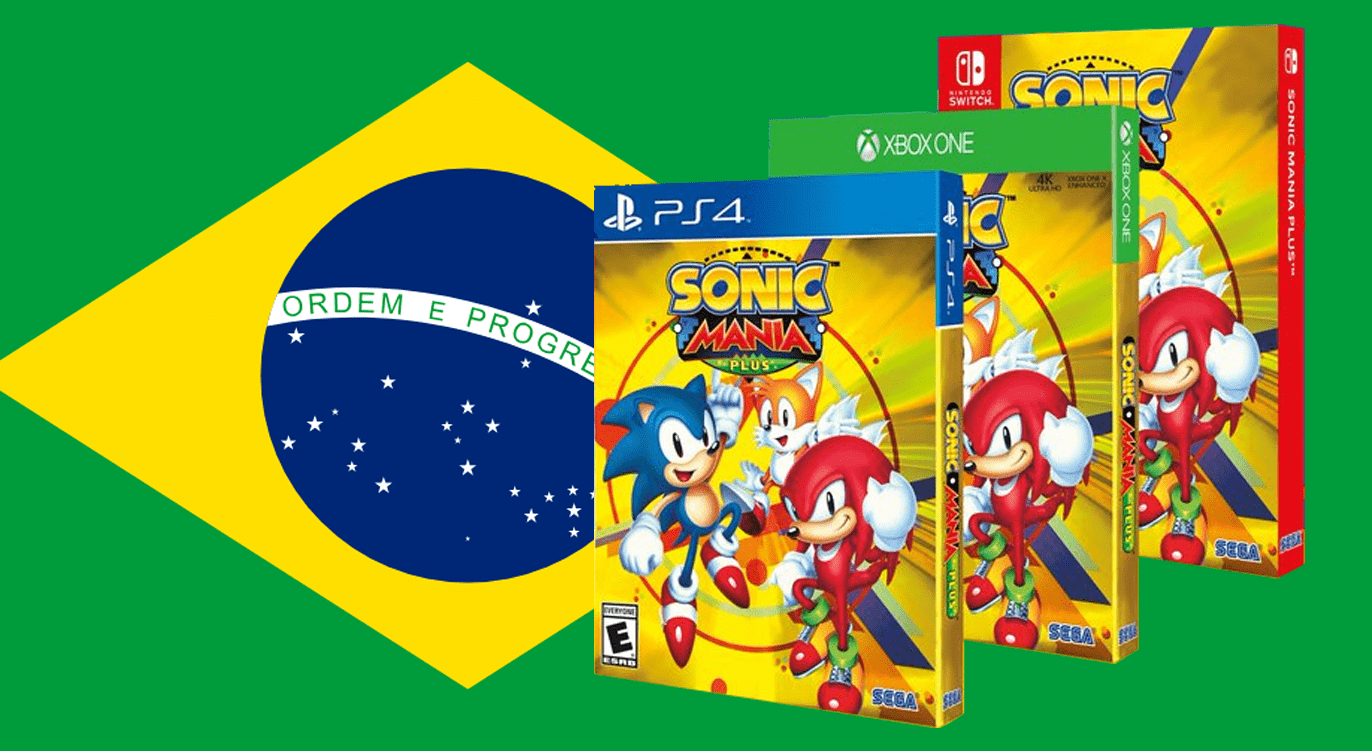 Physical Edition of Sonic Mania Plus Will Be Released in Brazil