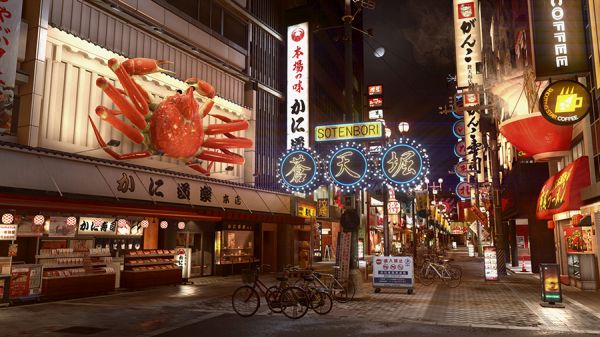 Yakuza Kiwami 2: New Details on Sotenbori, Osaka