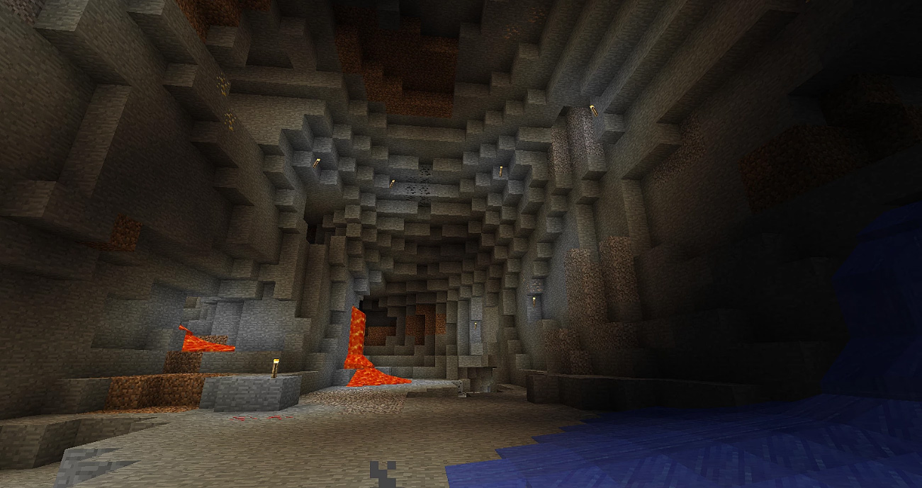 Image 1 from the section 5. Never Dig Straight Up or Down in Minecraft Survival Tips and Facts for Beginner Players