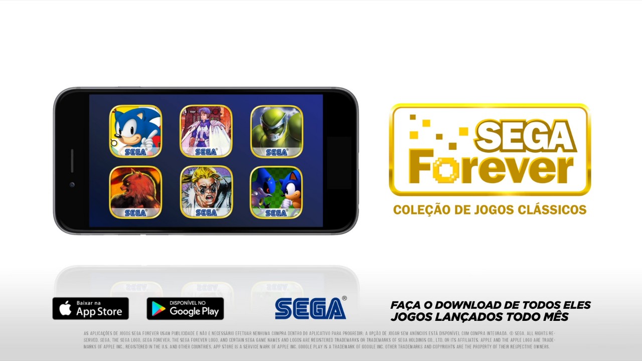 SEGA Forever Revealed: Games from Every SEGA Console for Mobile Devices