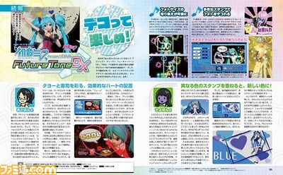 Hatsune Miku in Project Diva Future Tone DX's PV Photo feature