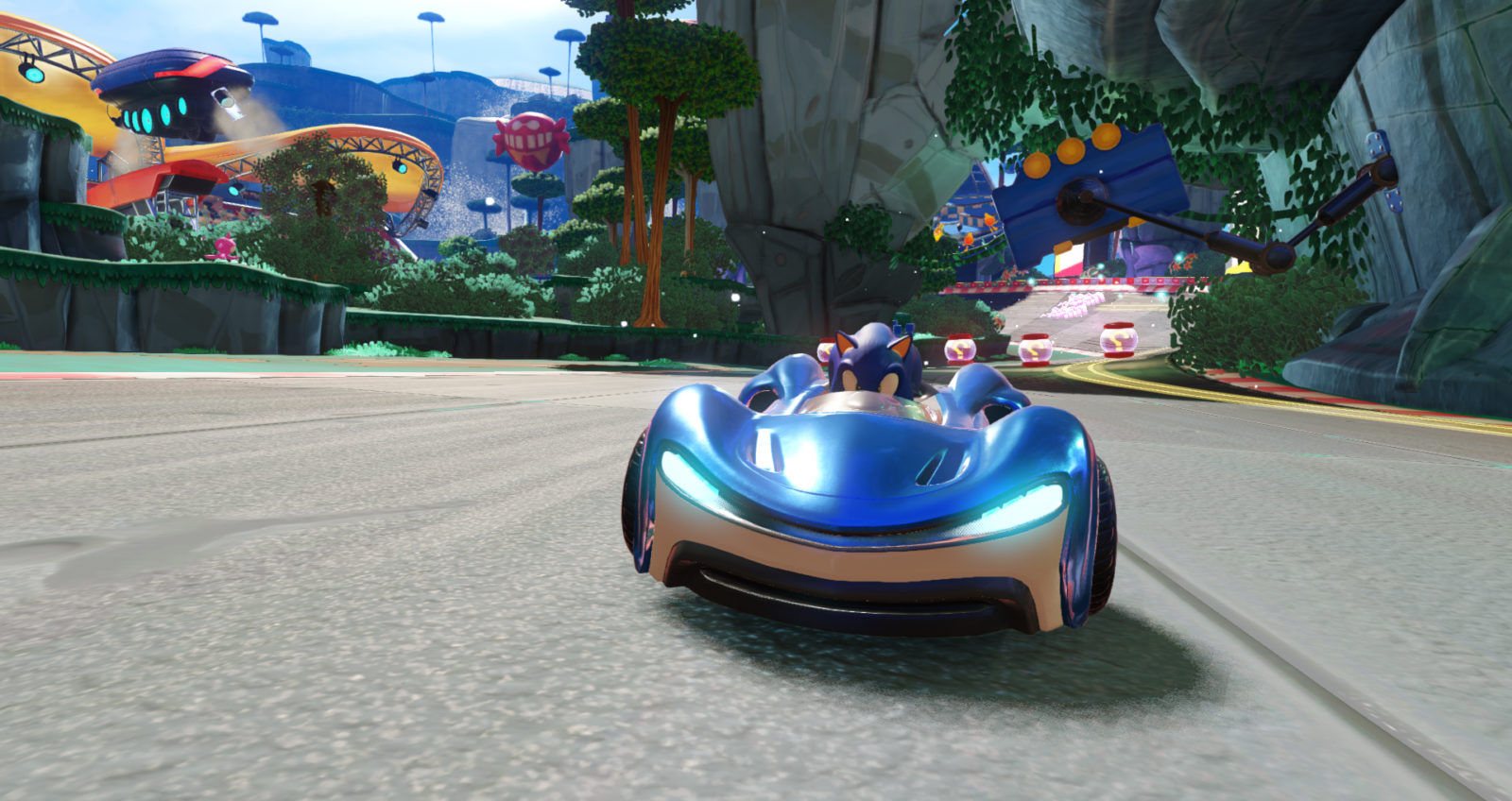 Image related to the article Team Sonic Racing Will Have Traditional Races Alongside the New Team Mode