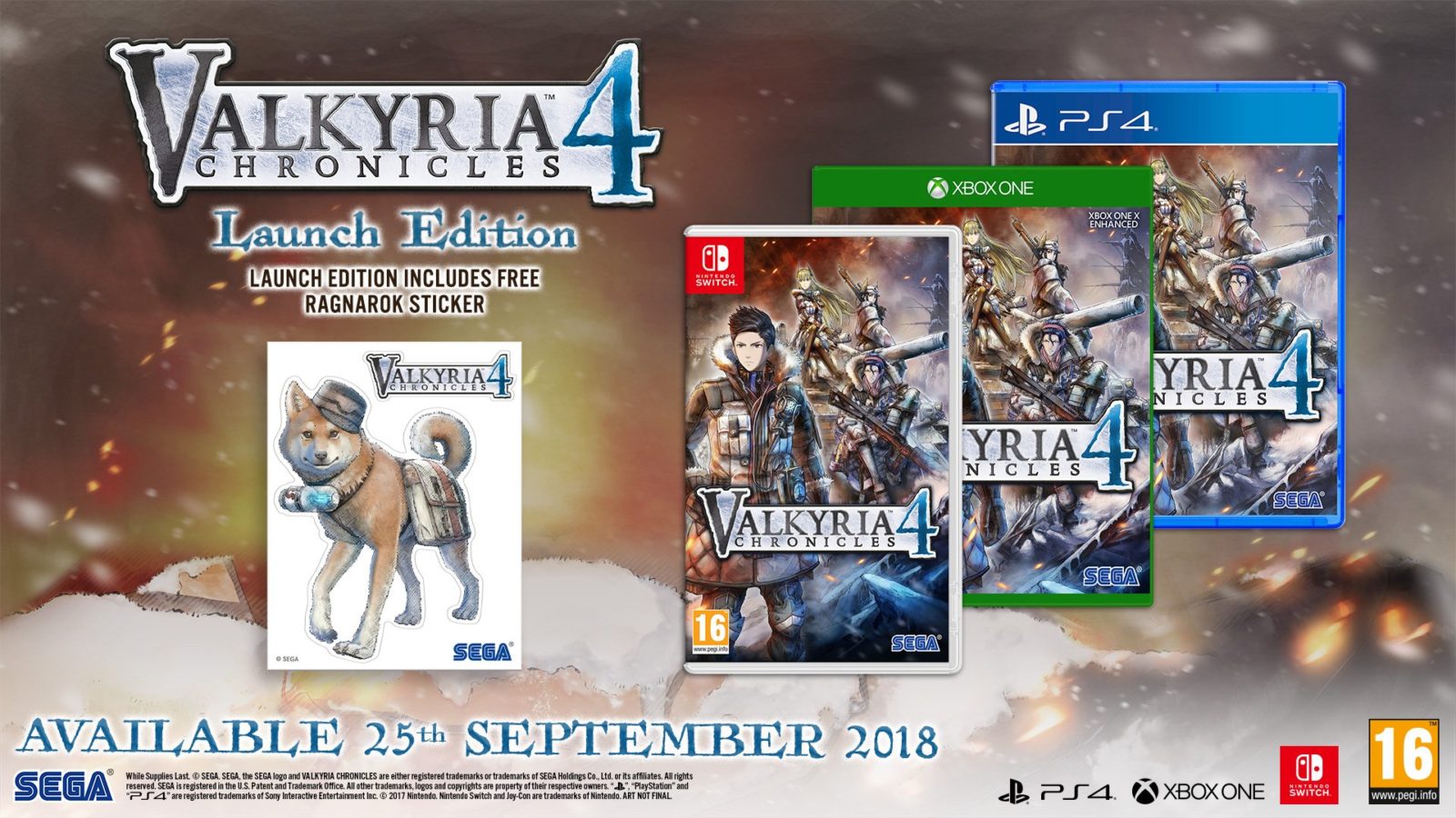 Image 2 related to the article Valkyria Chronicles 4 Arrives on PS4, Xbox One, Switch, and PC on September 25