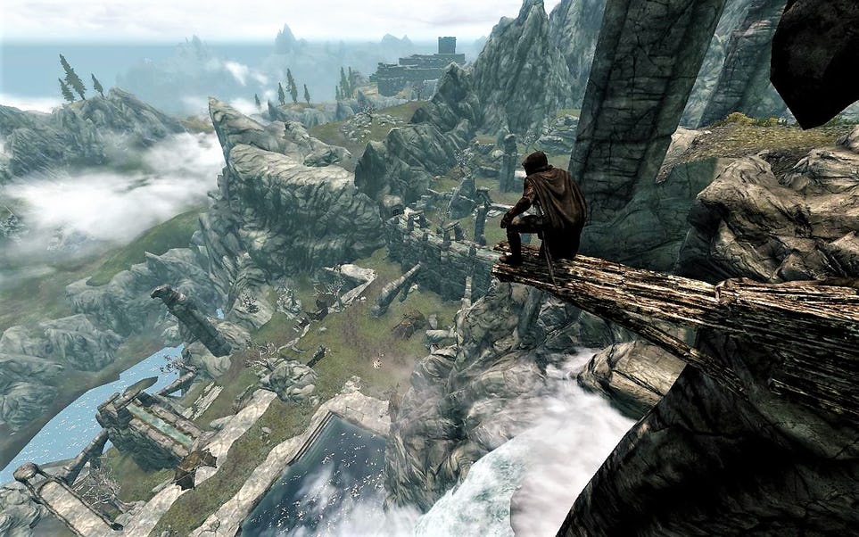Image 4 from the 10. Bard's Leap Summit section in From Ghosts to the Passage to Morrowind: See 23 Secrets in Skyrim