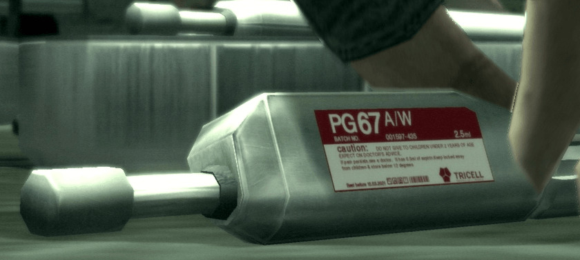 Image 6 from the Anti-Drug Warning section in Would Chris Have Died in Resident Evil? See Little-Known Facts About the Series