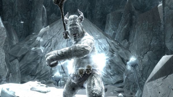 Image 12 from the 22. The Frost Giant (Requires Dragonborn Expansion) section in From Ghosts to the Passage to Morrowind: See 23 Secrets in Skyrim
