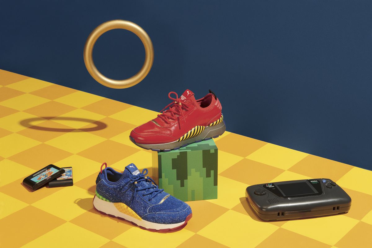Image related to the article Sonic Puma Sneaker Line Arrives in Brazil