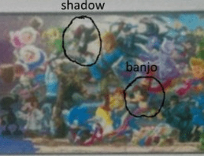 Image 1 related to the article Possible 'leaked' image suggests Shadow will join the Smash Bros. roster