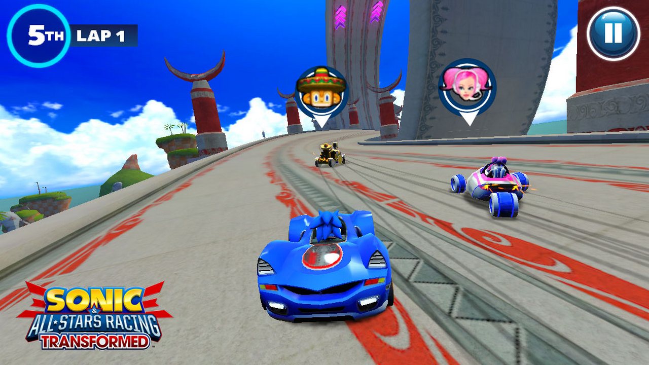 Image 1 from the section Sonic & SEGA All Stars Racing (7th console generation — 2010) in Mascots and their kart games: a list of notable series