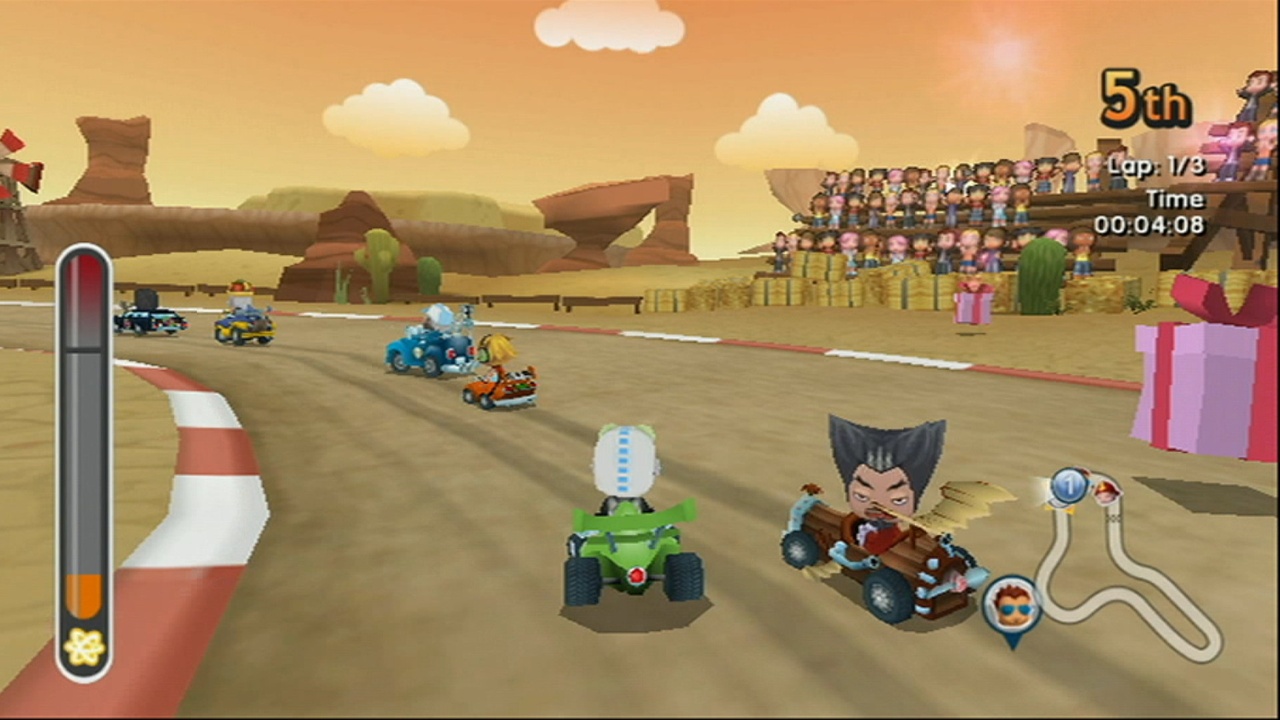 Image 15 from the section MySims Racing (Nintendo DS, Wii — 2009) in Mascots and their kart games: a list of notable series