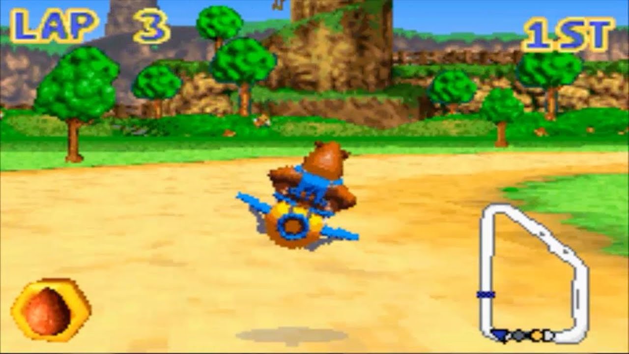 Image 4 from the section Banjo-Pilot (Game Boy Advance — 2005) in Mascots and their kart games: a list of notable series