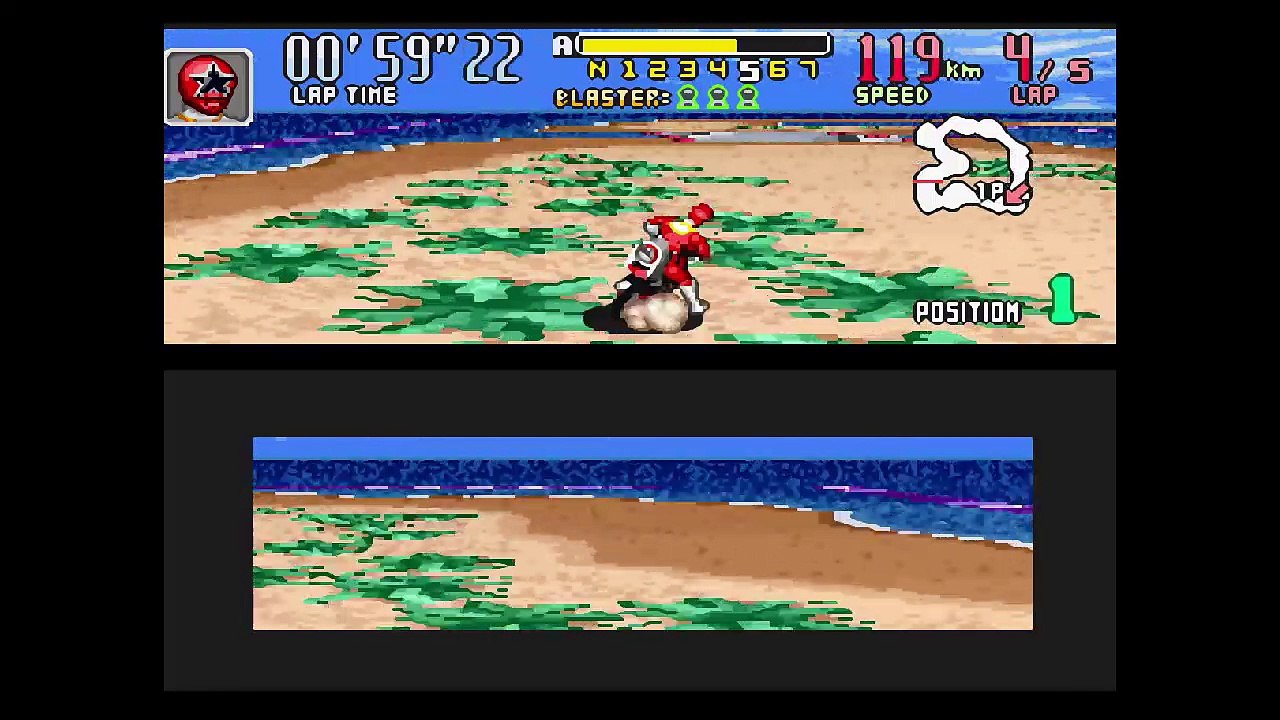 Image 7 from the section Power Rangers Zeo: Battle Racers (Super Nintendo — 1996) in Mascots and their kart games: a list of notable series