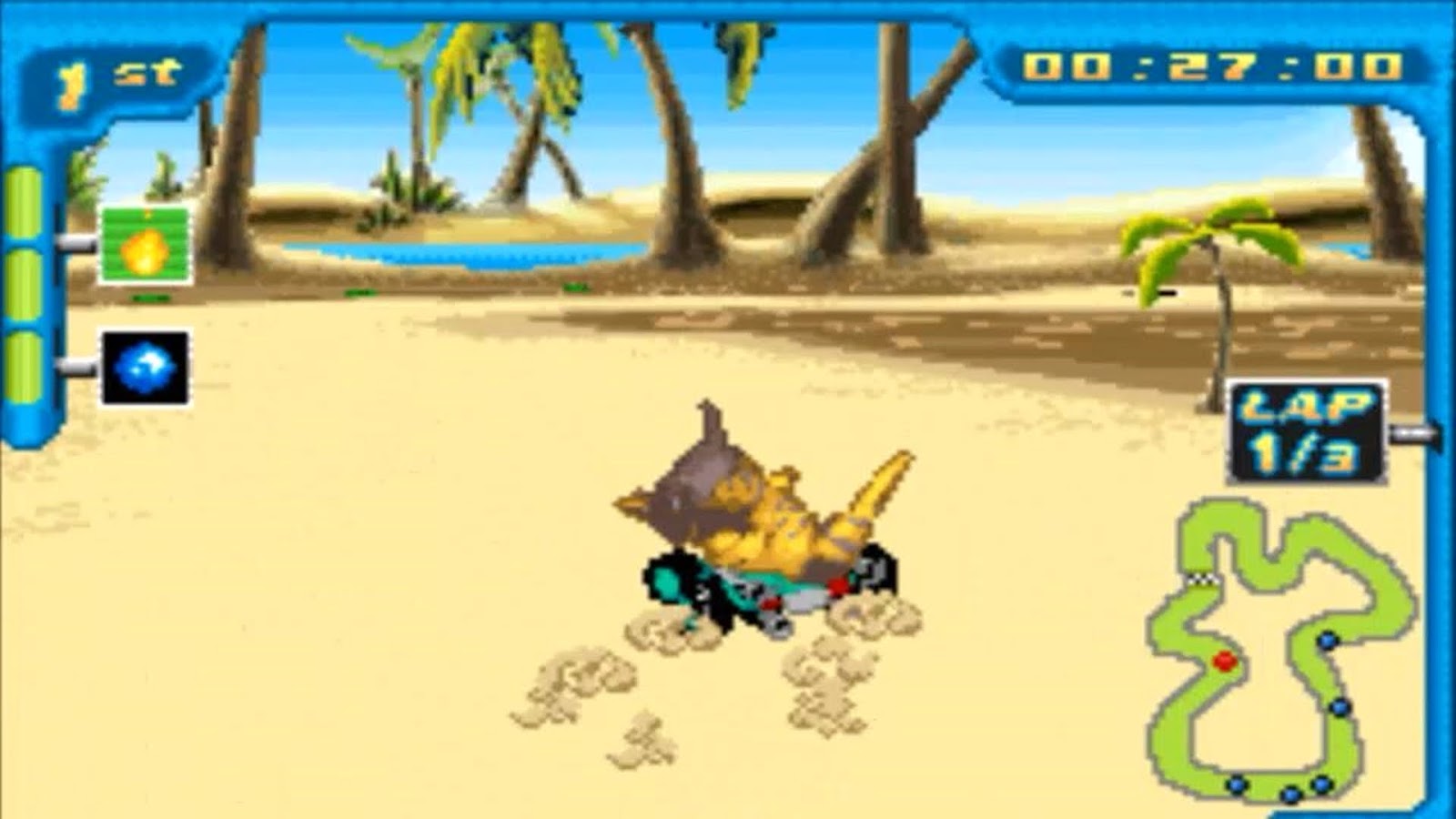 Image 8 from the section Digimon Racing (Game Boy Advance — 2004) in Mascots and their kart games: a list of notable series