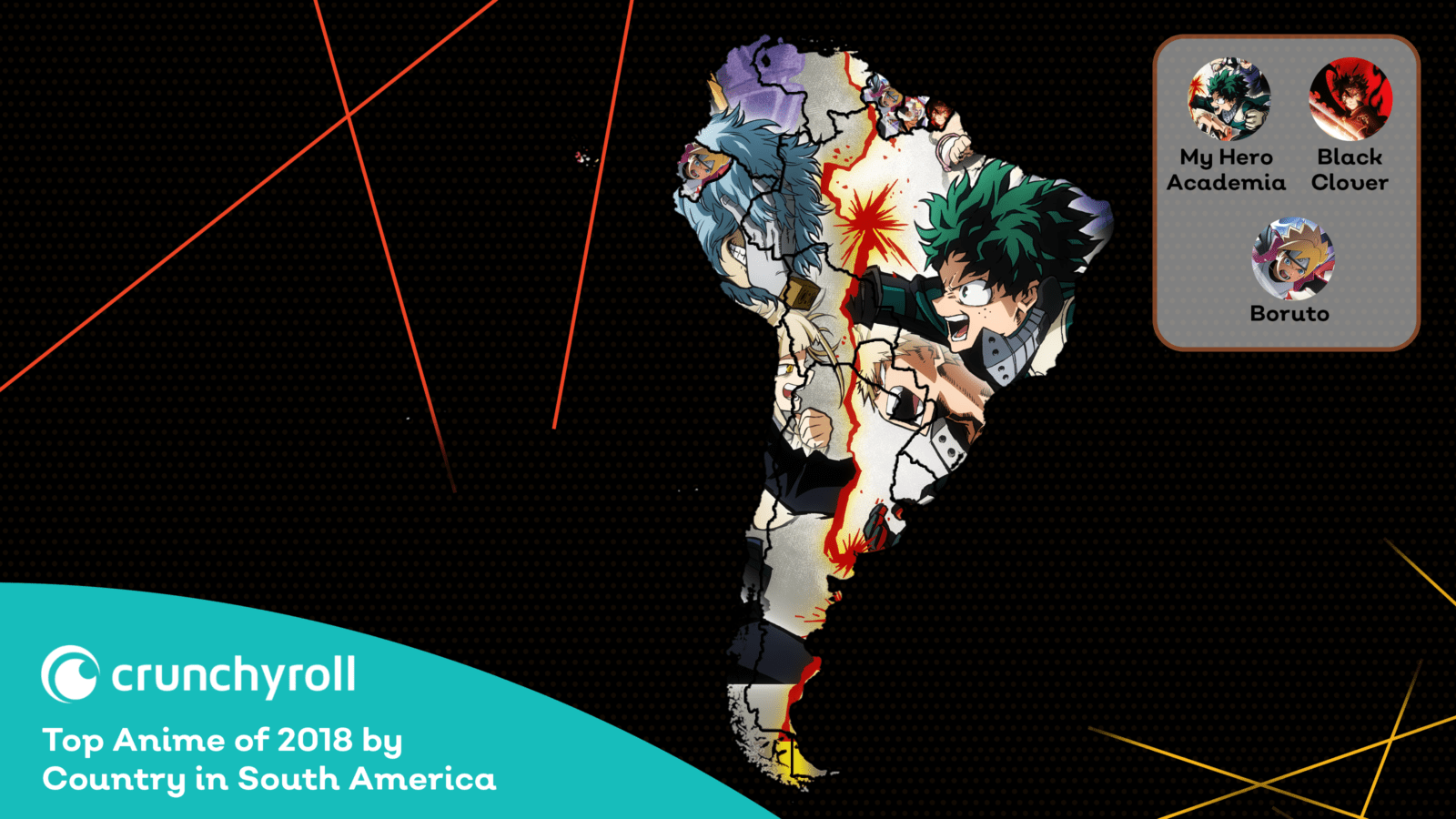 Image related to the article My Hero Academia was the most watched anime in Brazil in 2018