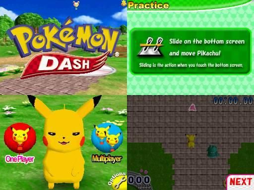 Image 12 from the Pokémon Dash section in Great Games Starring Supporting Characters