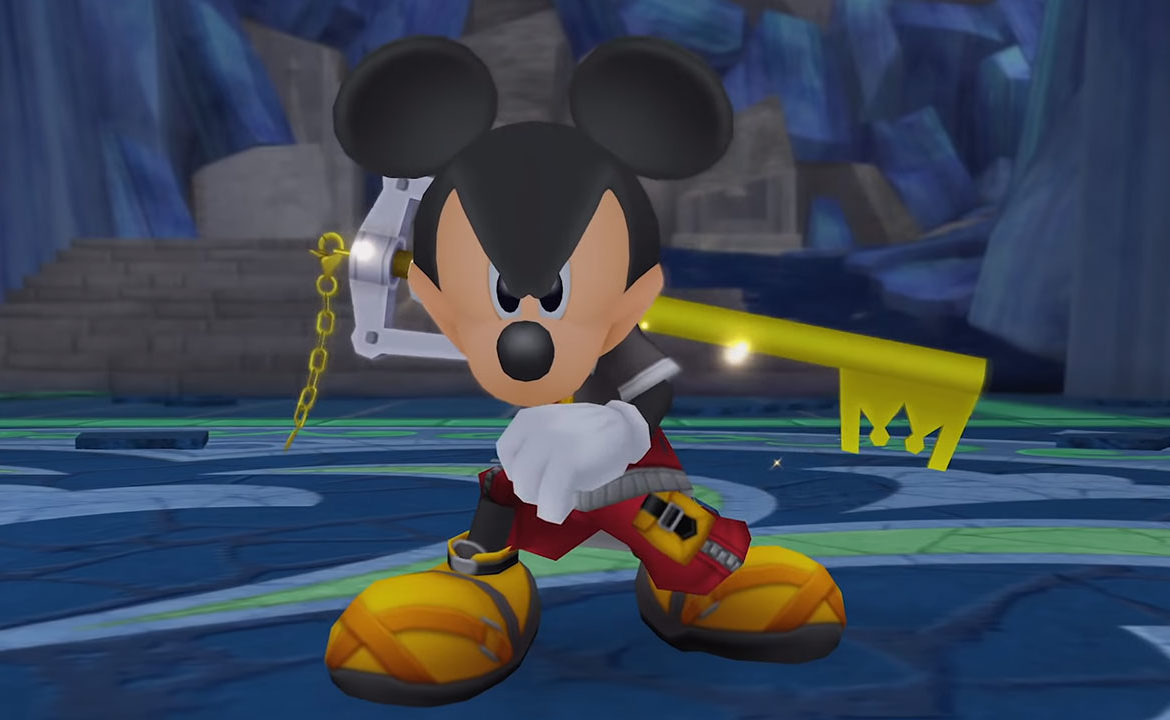 Mickey, Donald, and Sora in Kingdom Hearts
