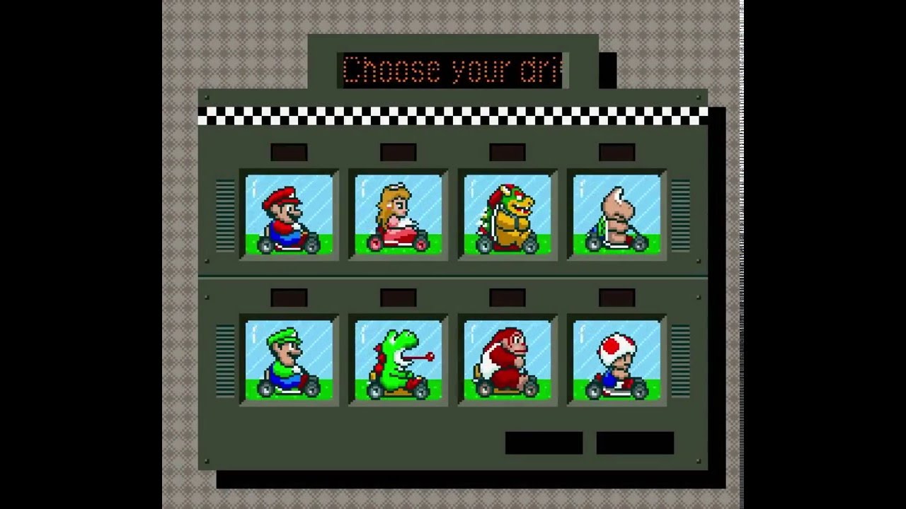Image 8 from the Drivers of Super Mario Kart section in Super Mario Kart: The Beginning of a New Genre