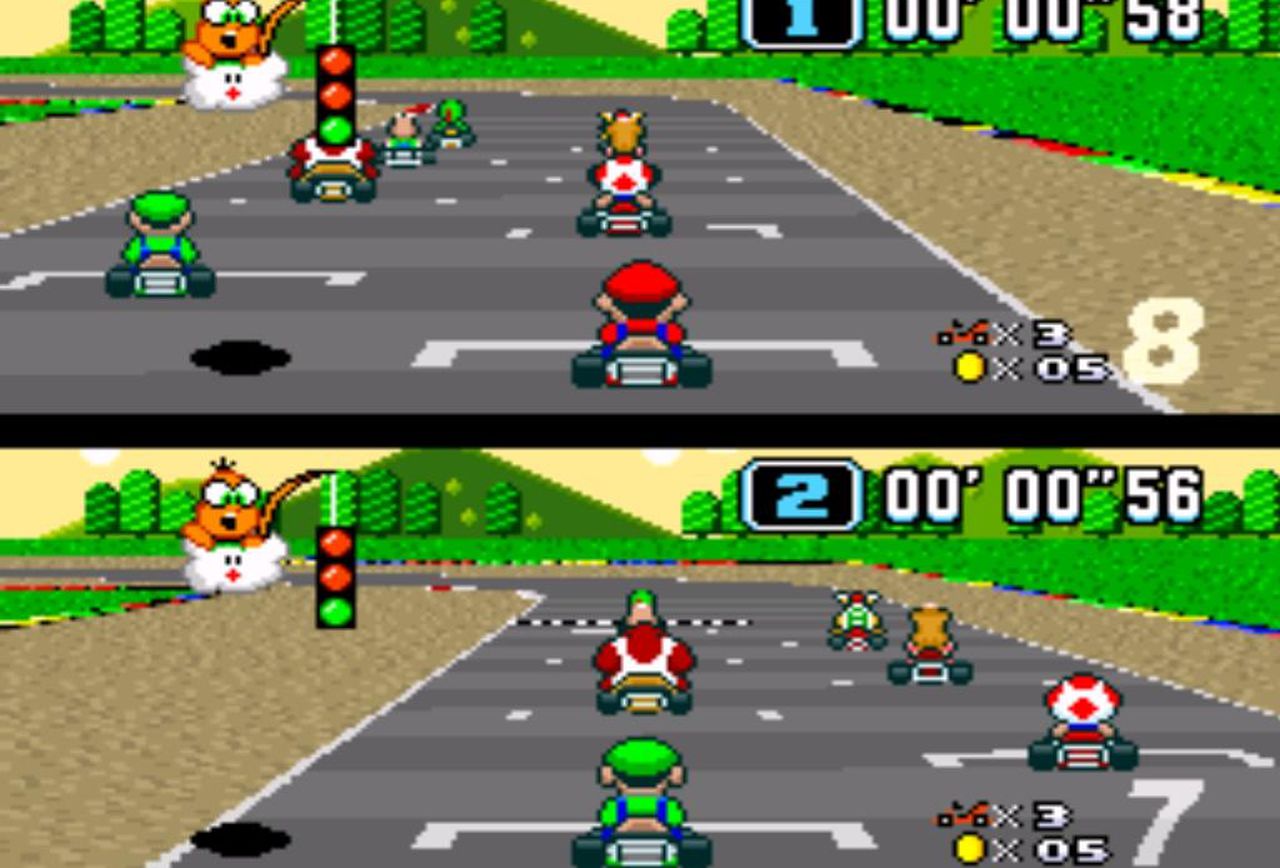 Image 5 from the Technical Analysis section in Super Mario Kart: The Beginning of a New Genre
