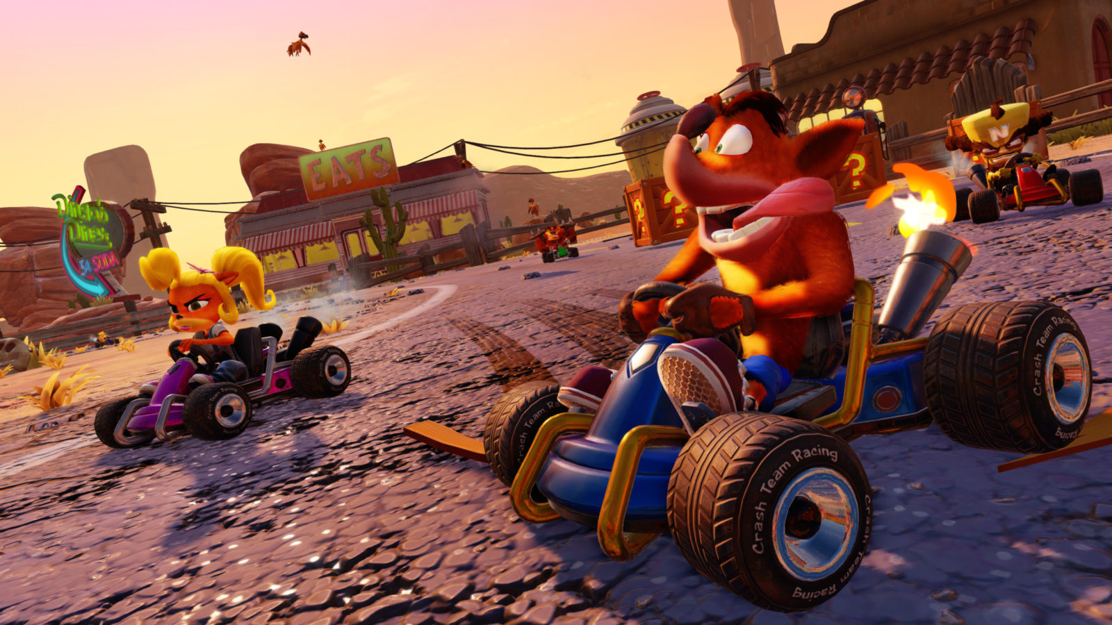 Mascots and their kart games: a list of notable series