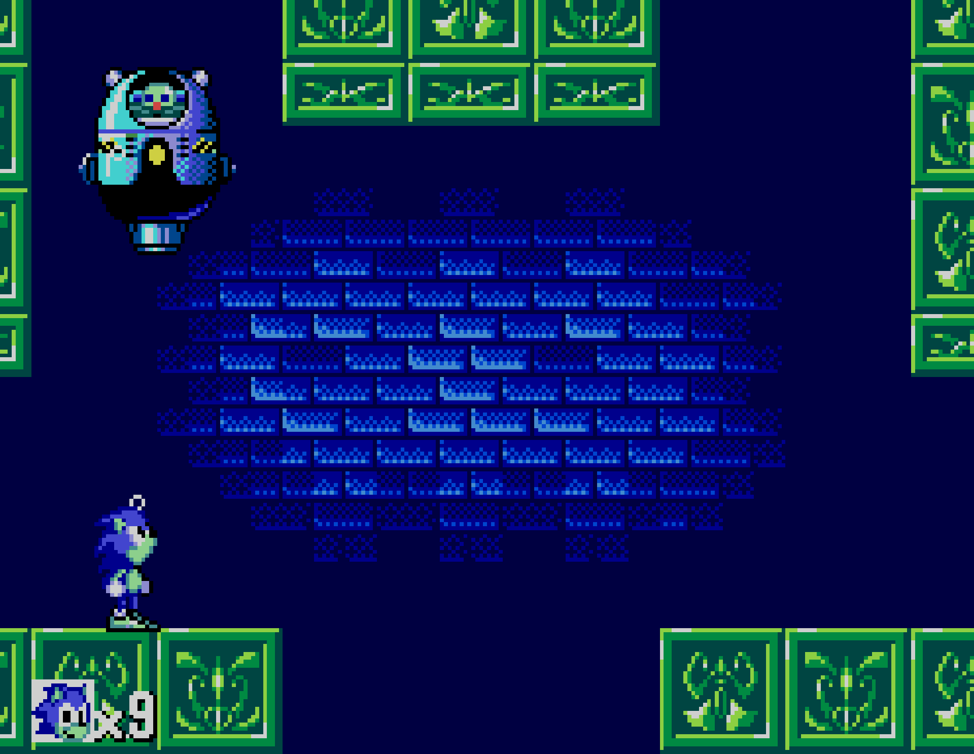 Image 15 from the Technical Analysis section in Sonic the Hedgehog for Master System: A Great and Original 8-Bit Version