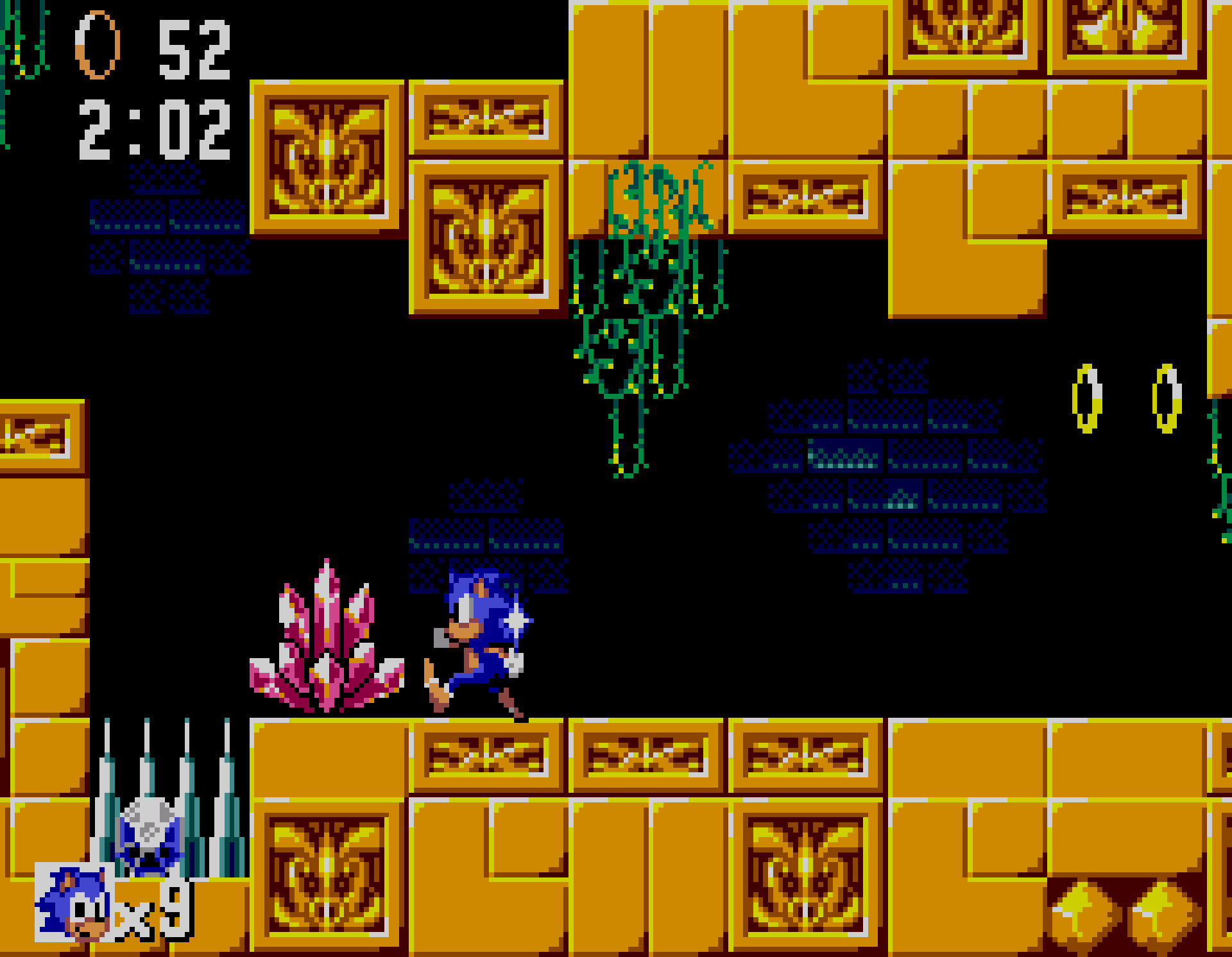 Image 7 from the Stages of Sonic the Hedgehog for Master System section in Sonic the Hedgehog for Master System: A Great and Original 8-Bit Version