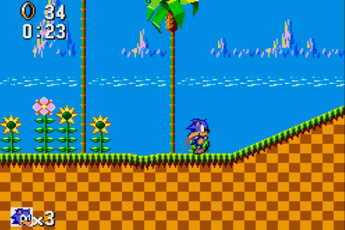Image 4 from the Stages of Sonic the Hedgehog for Master System section in Sonic the Hedgehog for Master System: A Great and Original 8-Bit Version