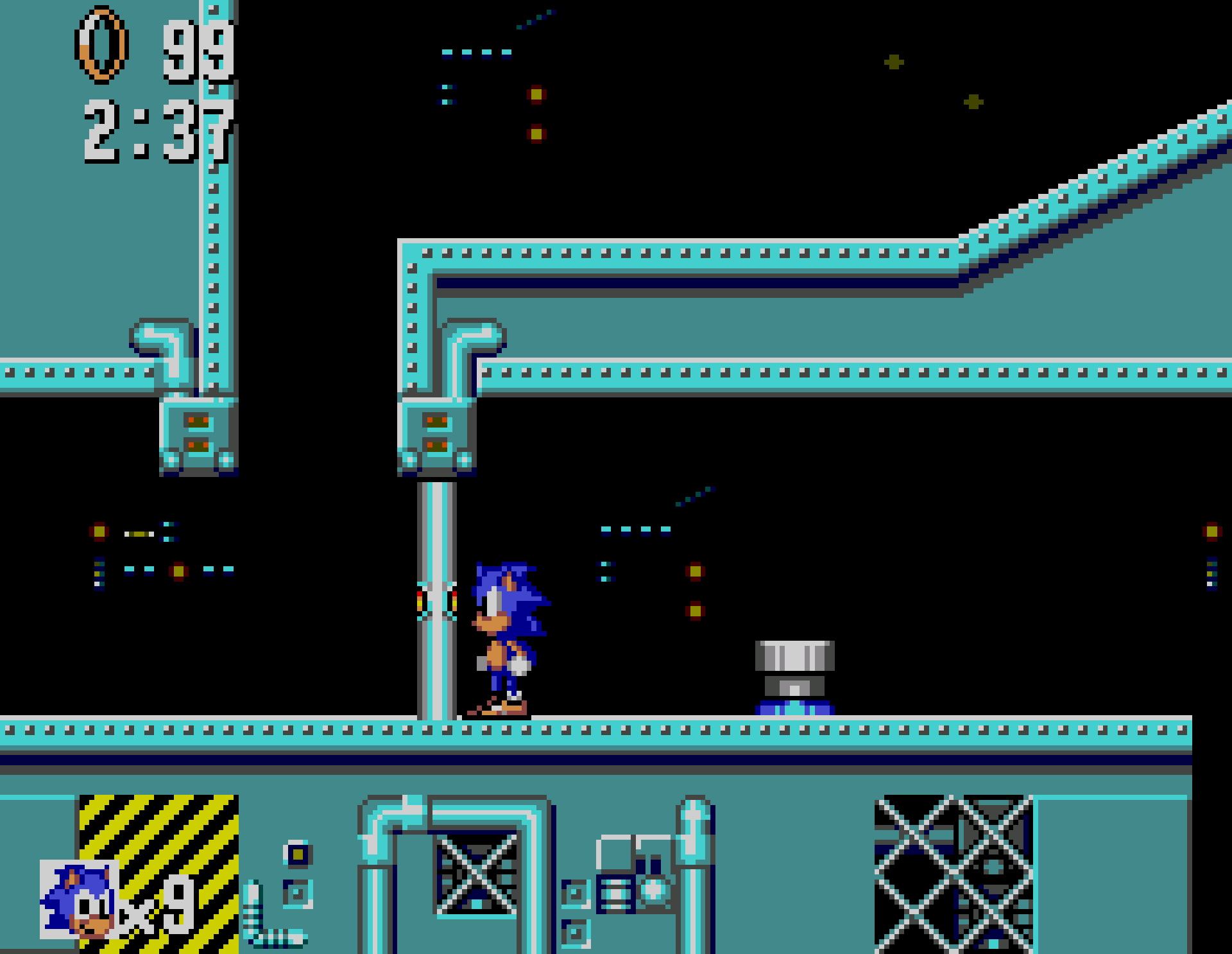 Image 14 from the Technical Analysis section in Sonic the Hedgehog for Master System: A Great and Original 8-Bit Version