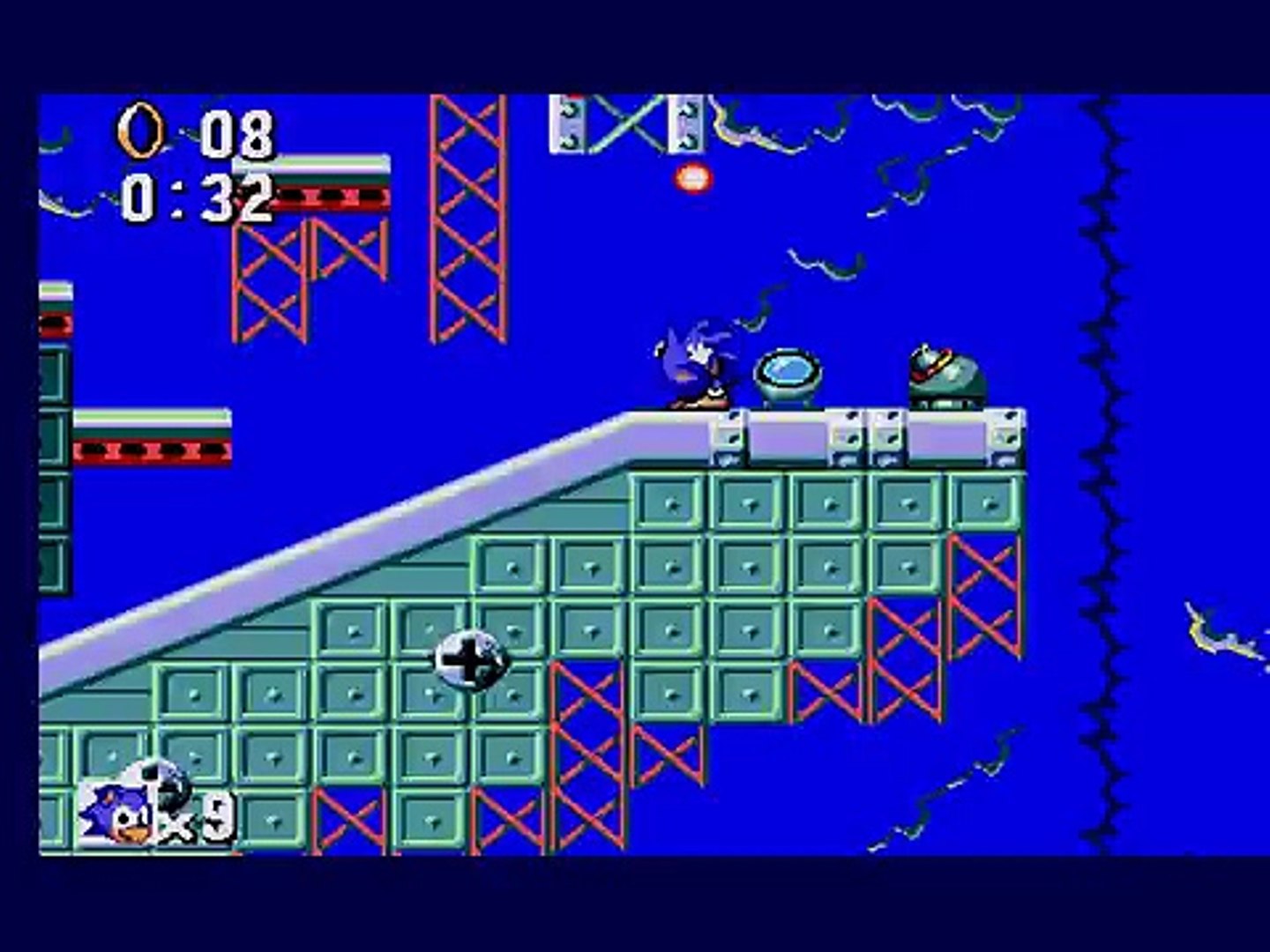 Image 9 from the Stages of Sonic the Hedgehog for Master System section in Sonic the Hedgehog for Master System: A Great and Original 8-Bit Version
