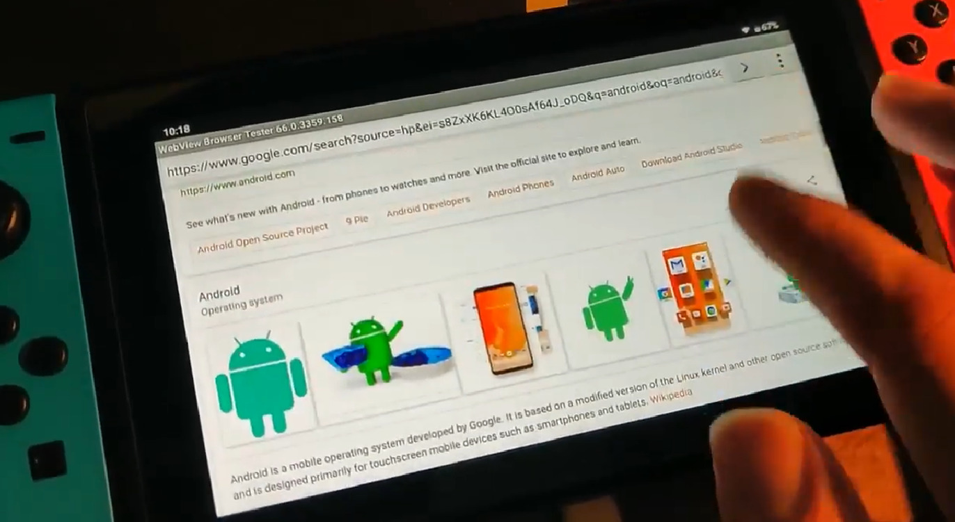 Nintendo Switch Now Unofficially Runs Android Q