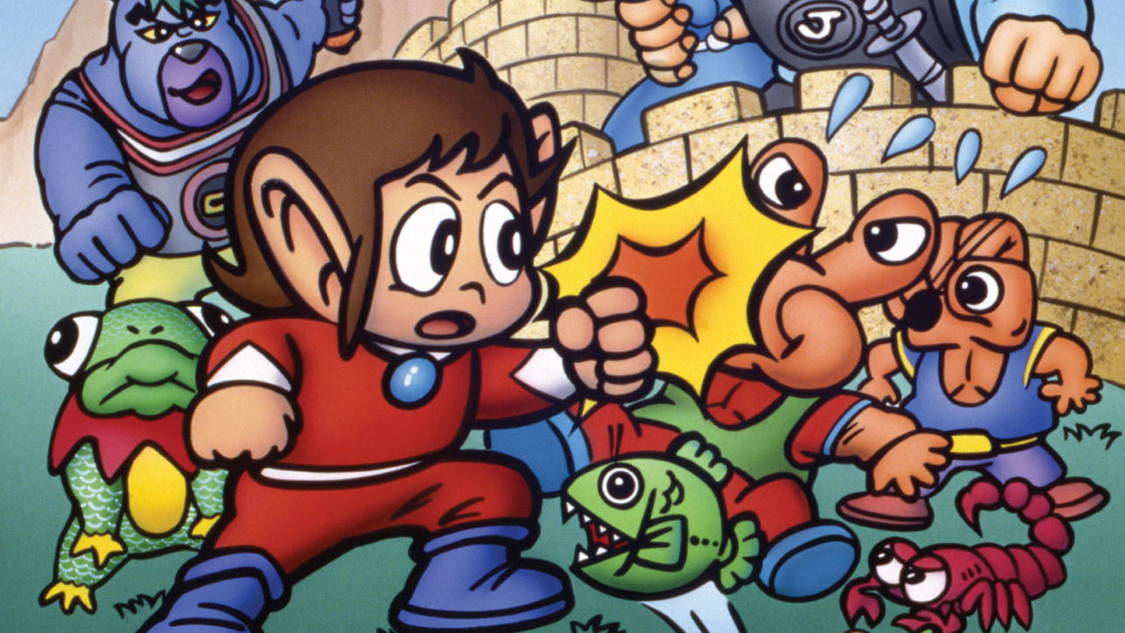 Alex Kidd in Miracle World, the Great Master System Built-In Classic
