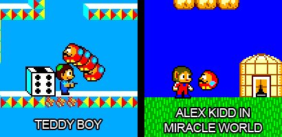 Image 7 from the section The Story of Alex Kidd in Miracle World in Alex Kidd in Miracle World, the Great Master System Built-In Classic