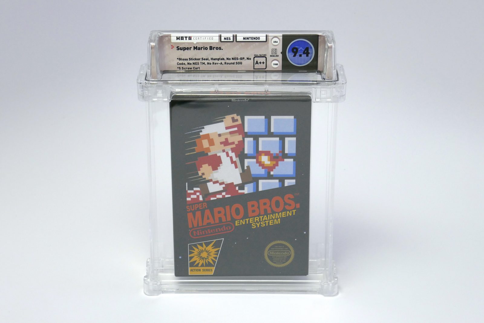 Sealed Super Mario Bros. Sells for $100,150.00