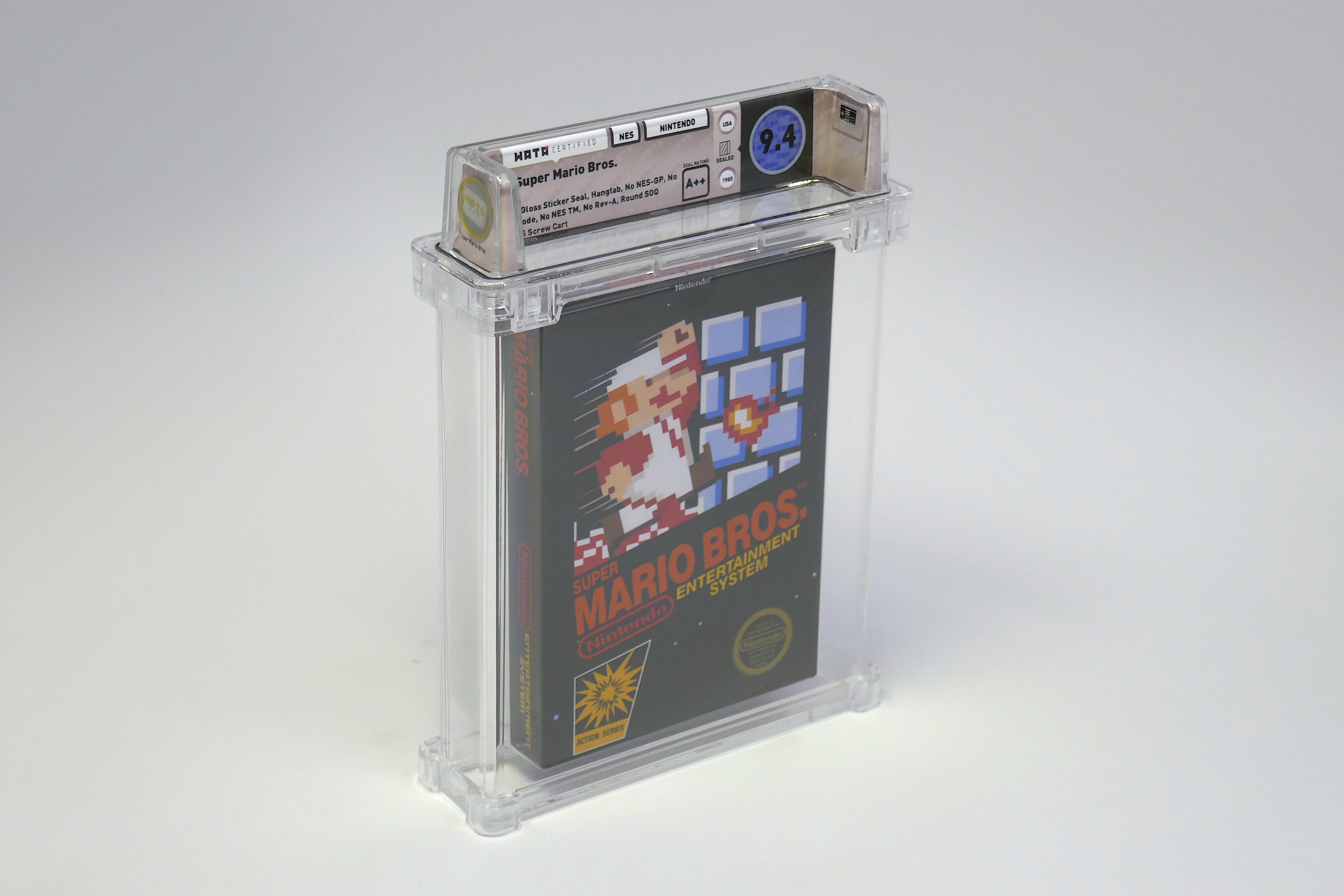 Image related to the article Sealed Super Mario Bros. sells for US0,150.00