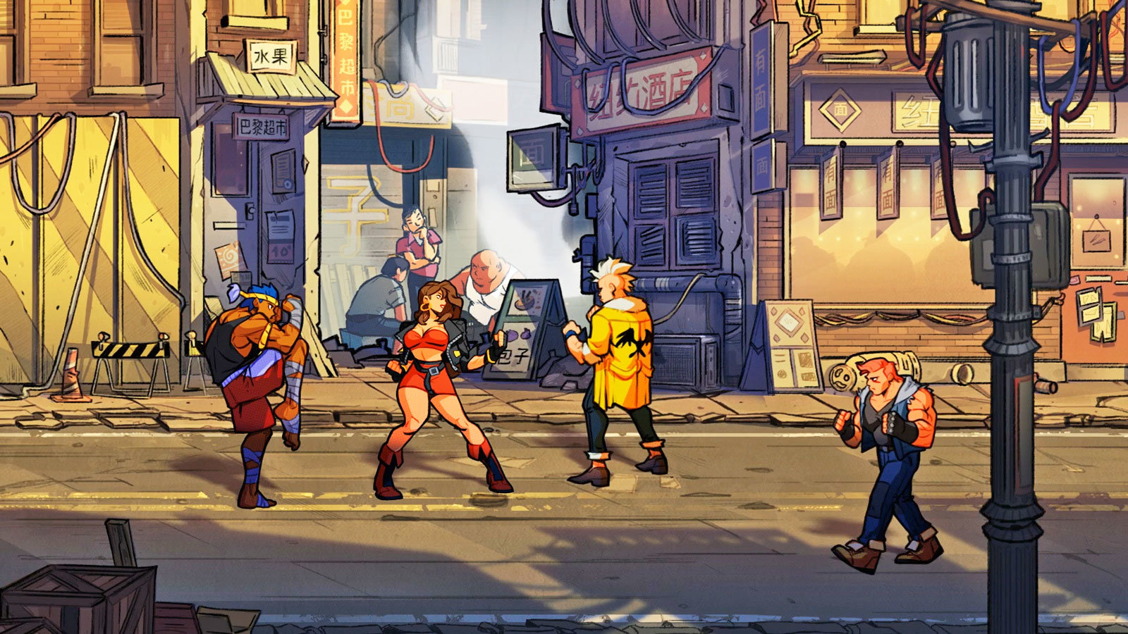 Streets of Rage 4 Gets a Trailer Showing Gameplay and Environments