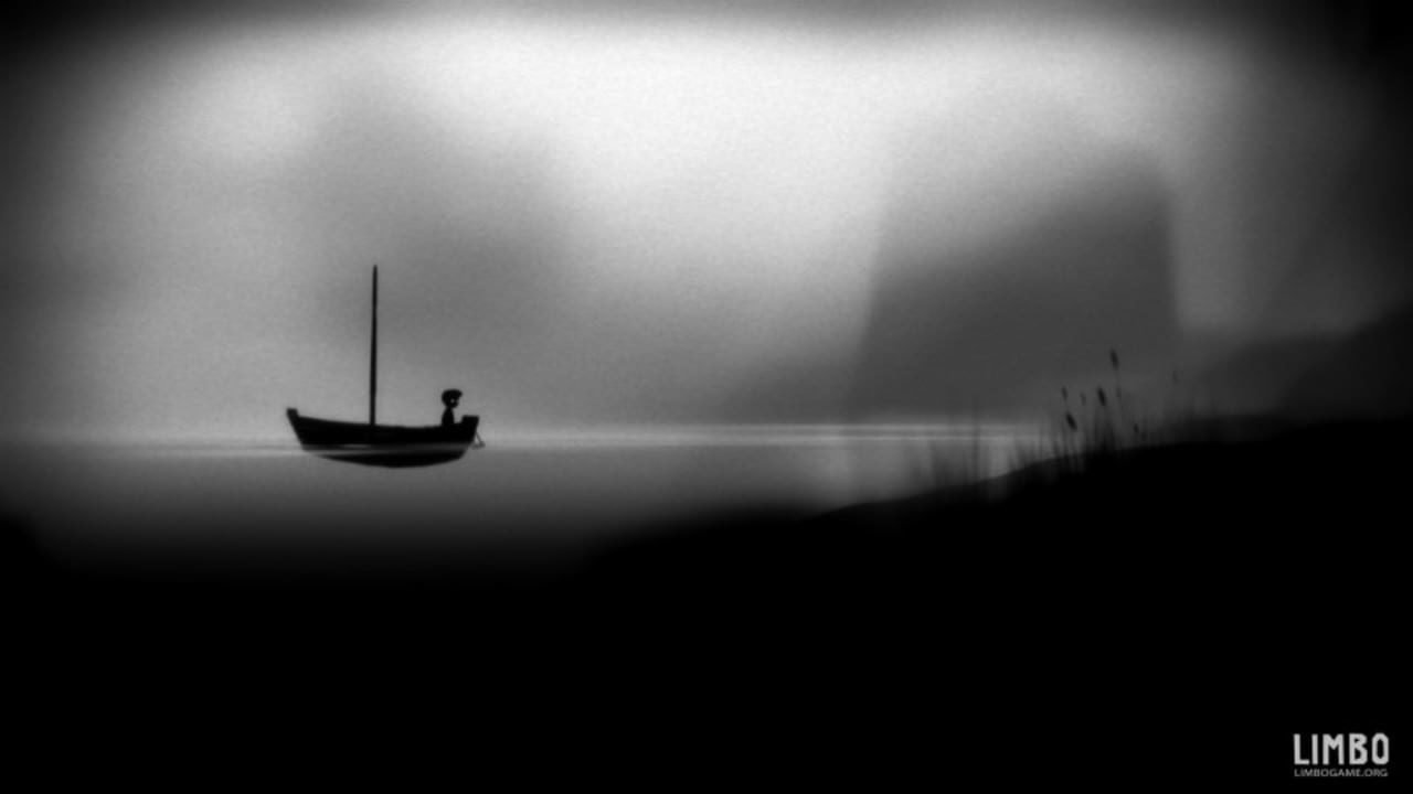 Black-and-white setting in Limbo