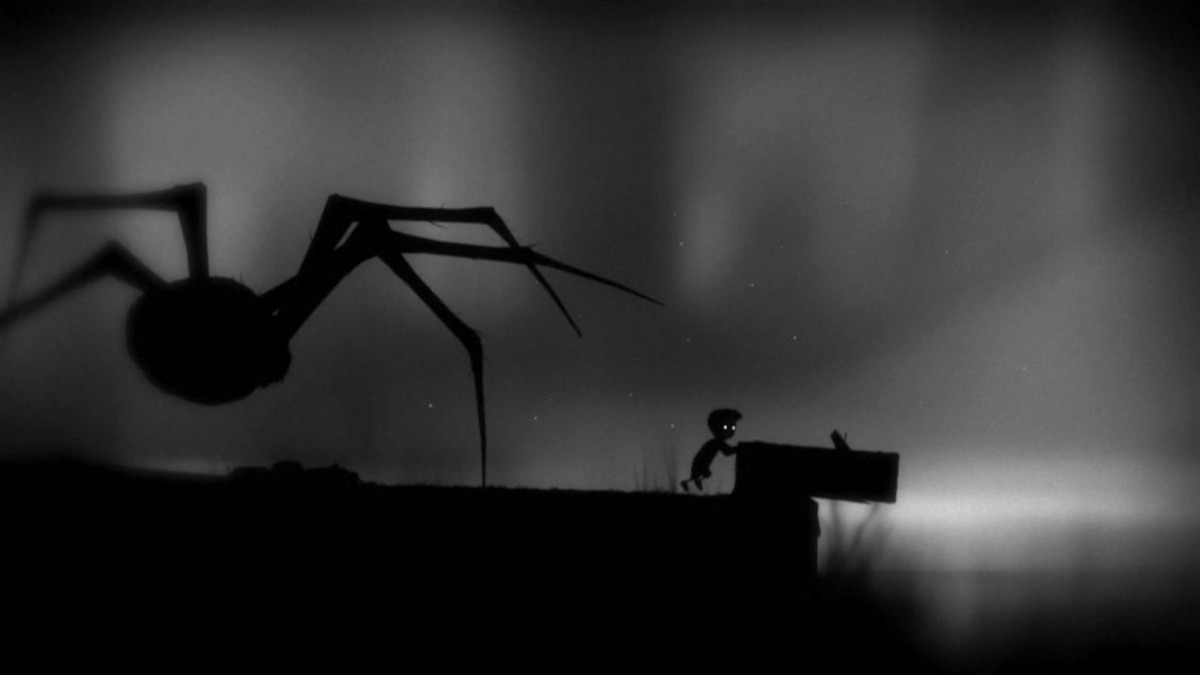 Giant spider encountered near the beginning of Limbo