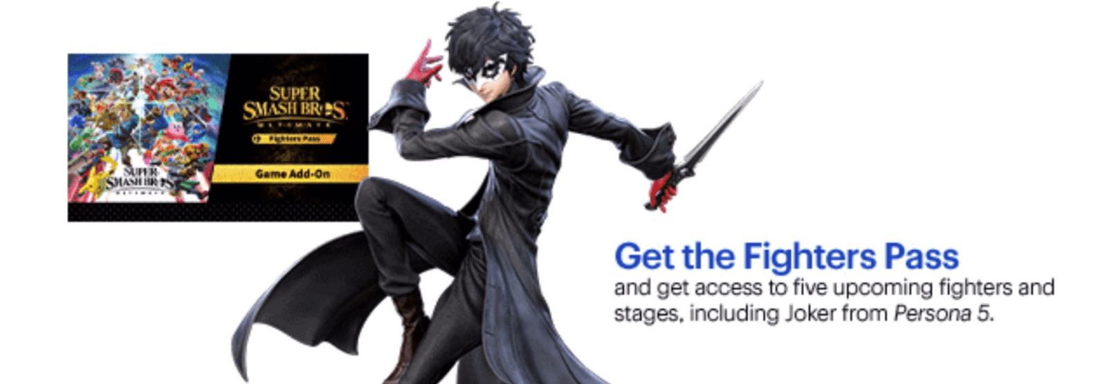 Image 1 related to the article Official Super Smash Bros. Ultimate Joker art leaked by Best Buy