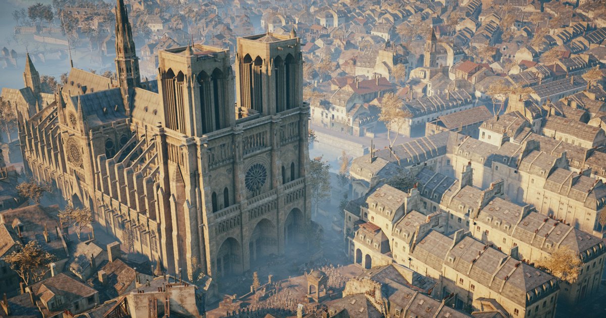 Assassin's Creed Unity Is One of the Foundations for Notre-Dame's Restoration