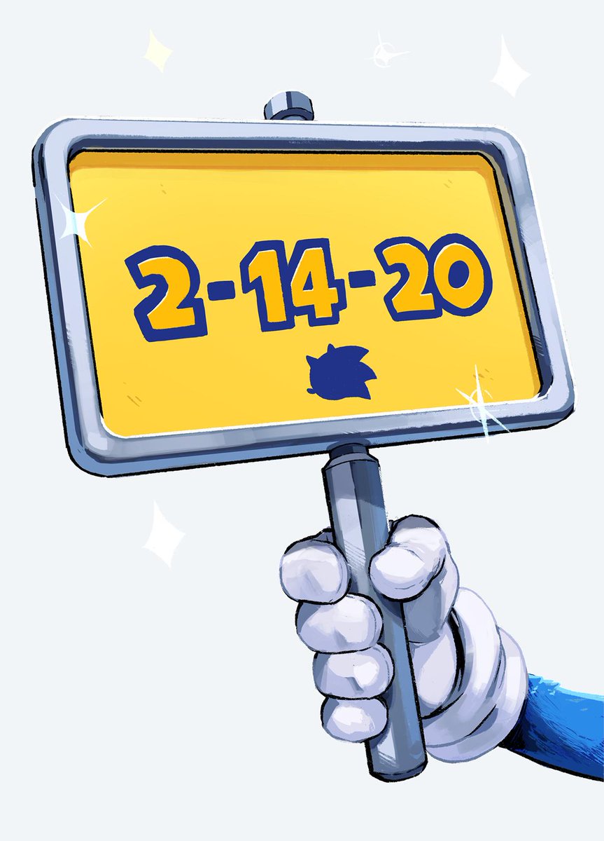 Image from the section Sonic wearing gloves on the poster in Sonic the Hedgehog is delayed to 2020