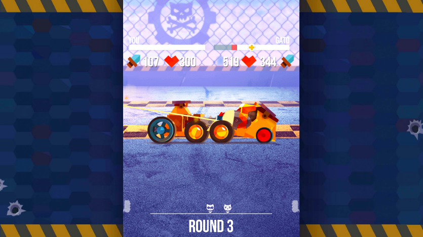 Image related to the article Build combat vehicles in the fun Cats: Crash Arena Turbo Stars