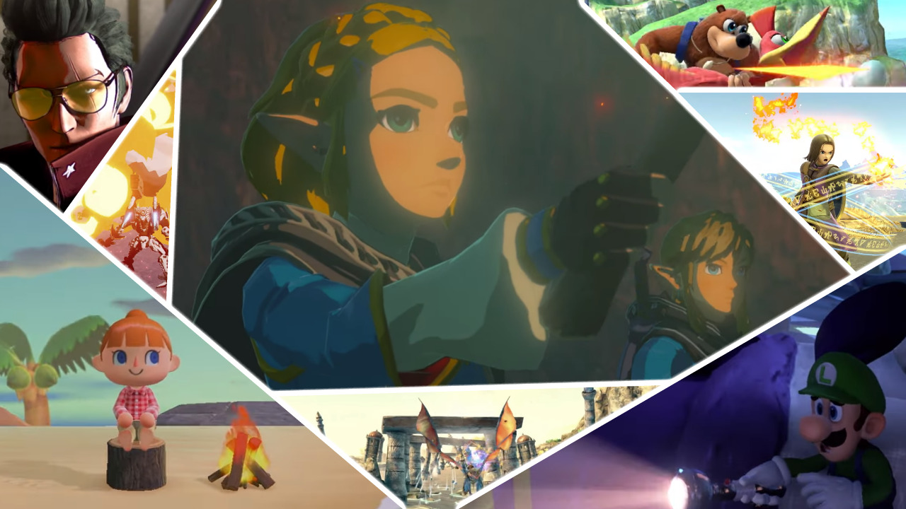 New Zelda, Banjo and Dragon Quest in Smash Bros., Animal Crossing, and More at Nintendo's E3