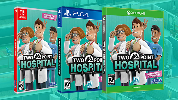 Image related to the article Two Point Hospital will be released for PS4, Xbox One, and Switch