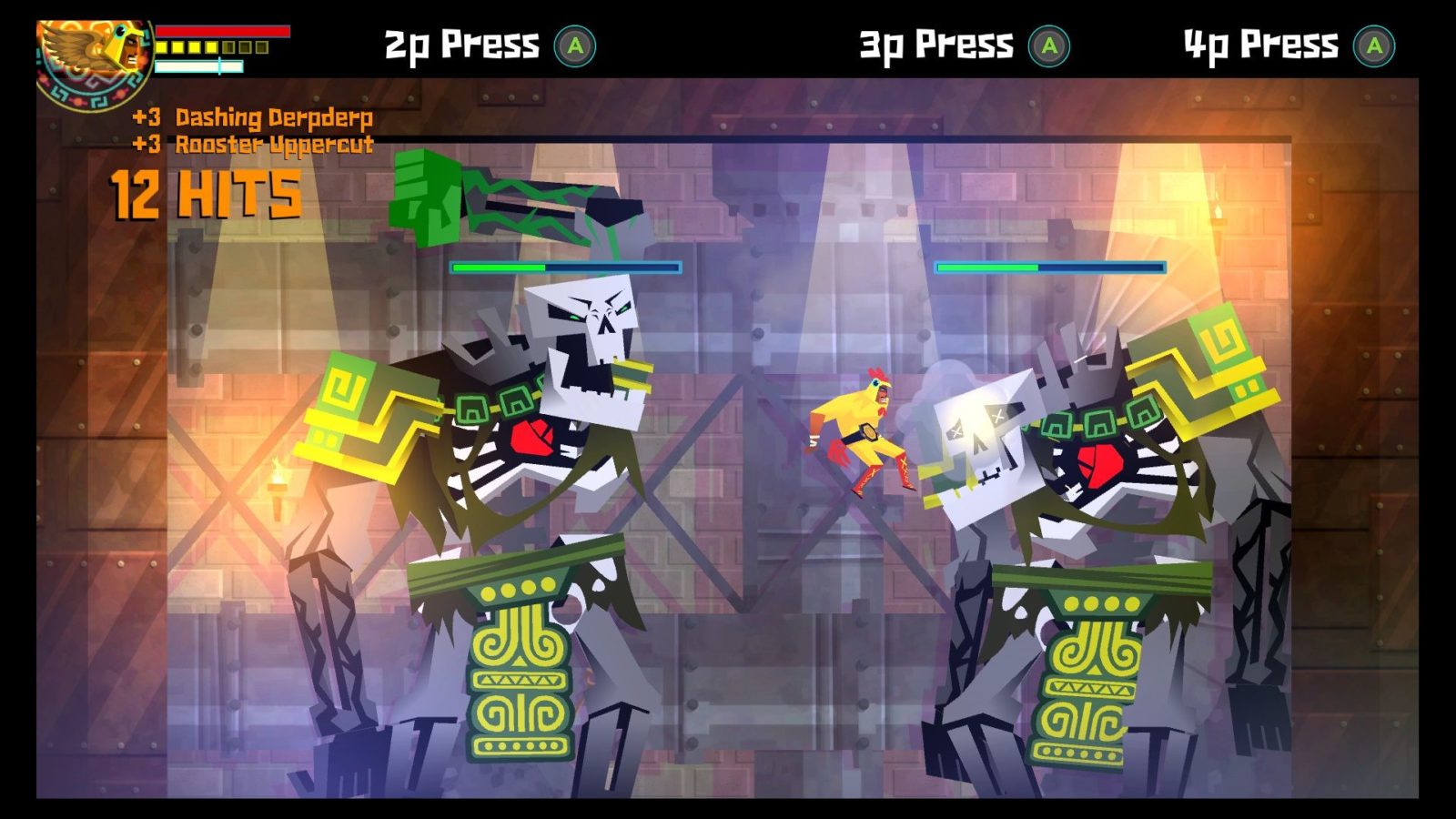 Image 14 from the Technical Analysis of Guacamelee! section in Guacamelee! Is Synonymous With Good Humor in an Excellent 'Metroidvania'
