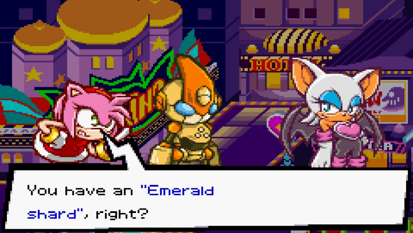 The tradition and history of casino stages in Sonic; see the list