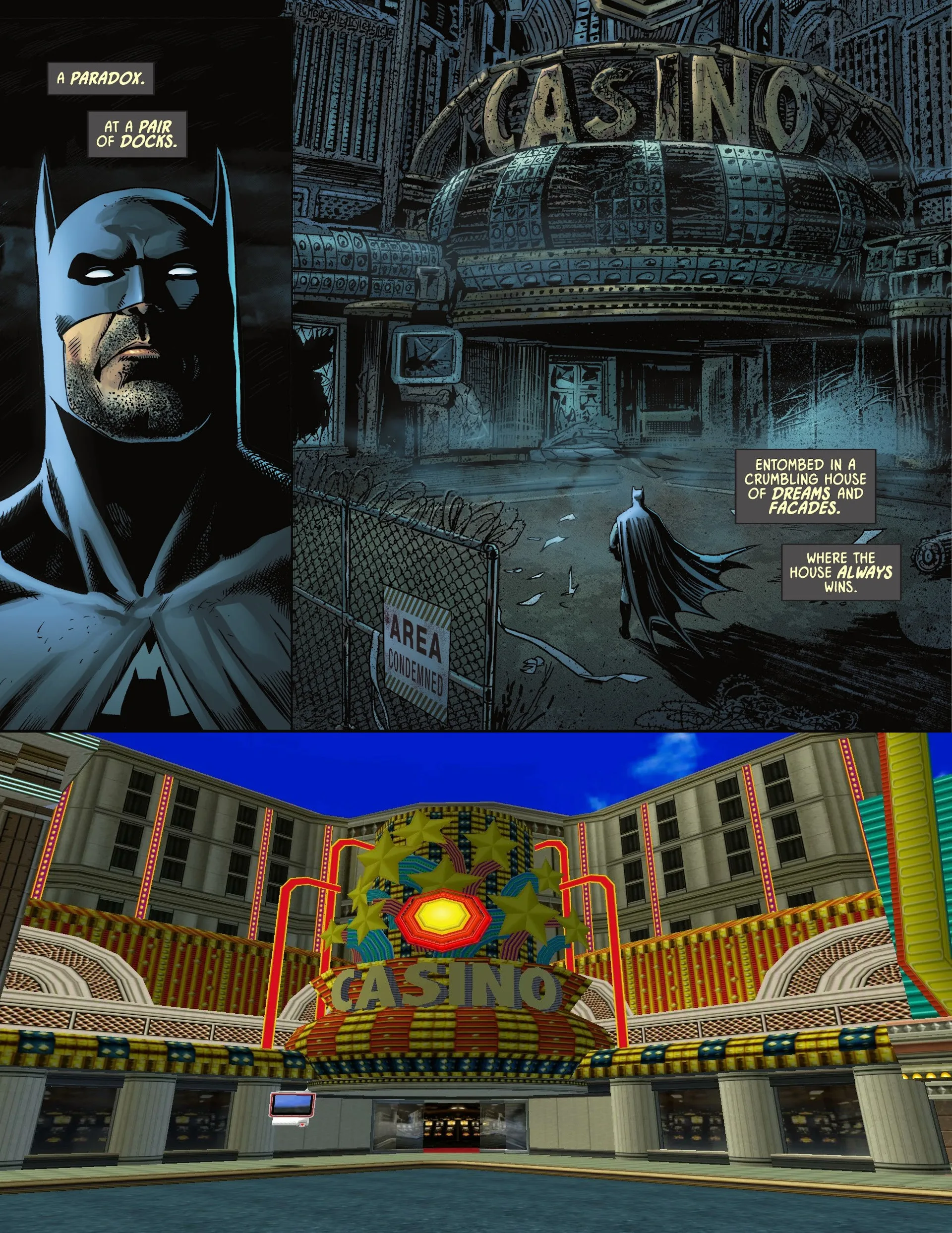 The tradition and history of casino stages in Sonic; see the list