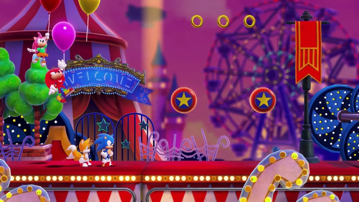 The tradition and history of casino stages in Sonic; see the list
