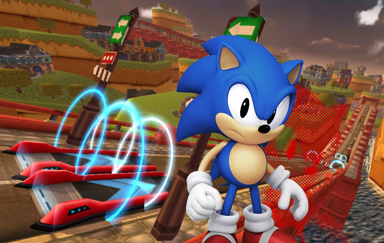 Classic Sonic and an environment based on Sonic Forces for consoles. Editing: Eu, Brasileiro (Jean Felipe).