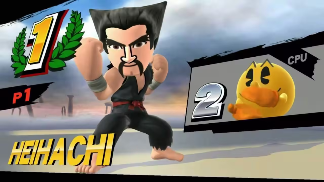 Mii with a Heihachi skin?